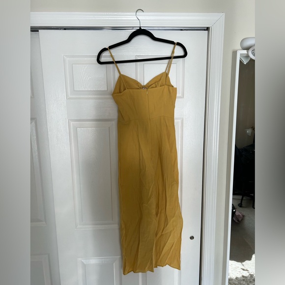 Zara Mustard Midi Dress - Picture 5 of 6